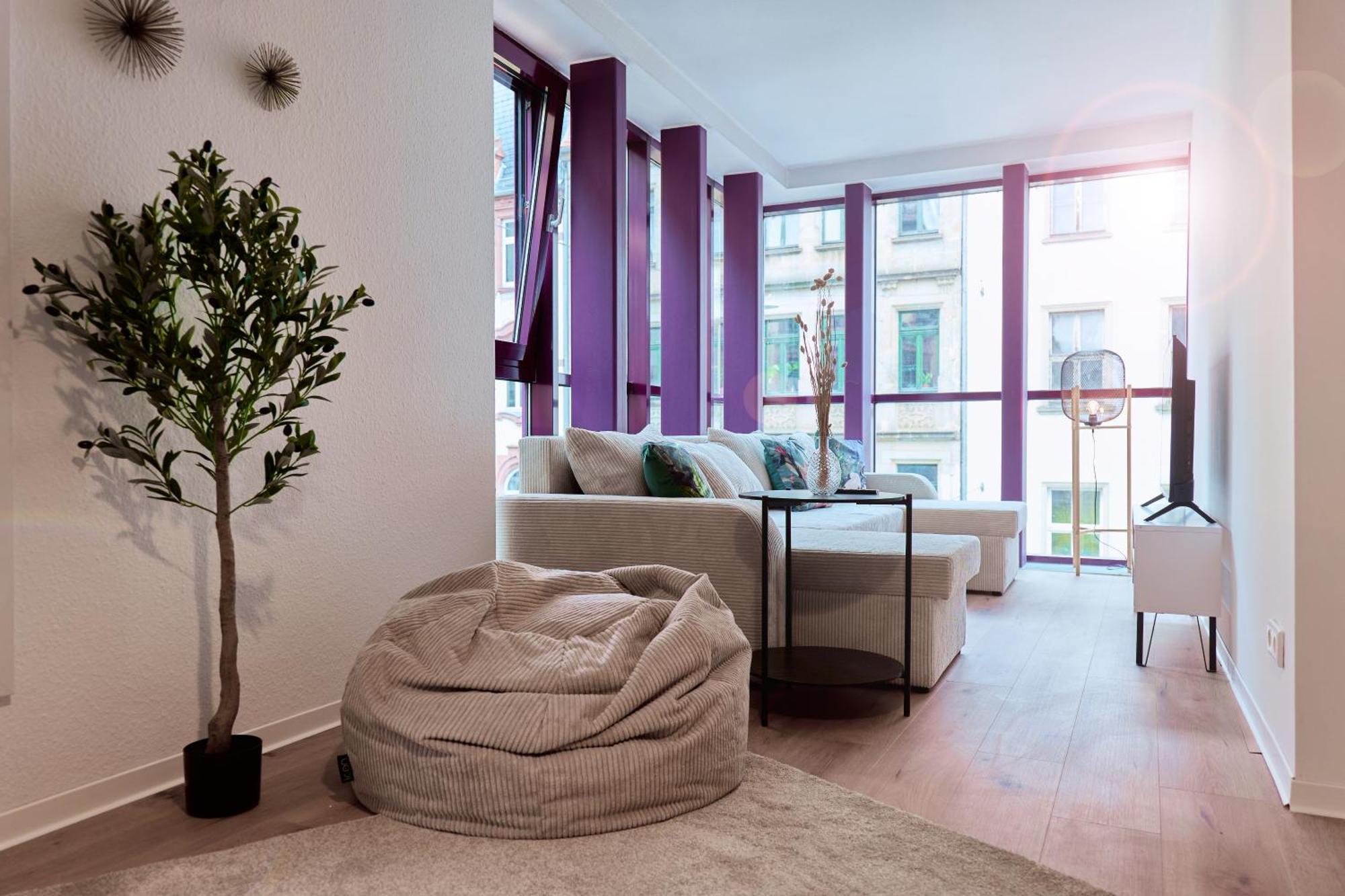 Stylisches Apartment I Fahrstuhl I Bahnhofsnah Erfurt Esterno foto