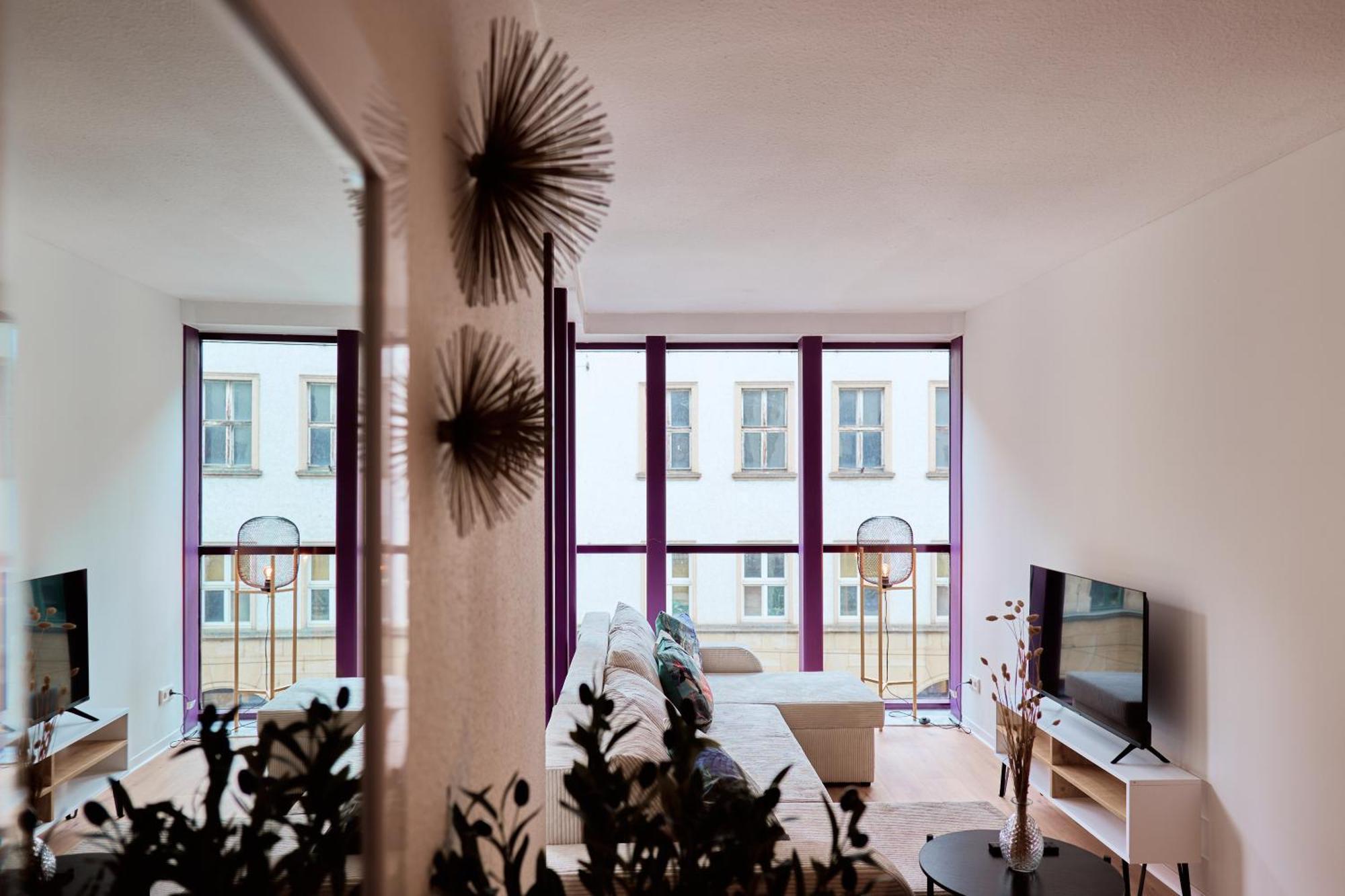 Stylisches Apartment I Fahrstuhl I Bahnhofsnah Erfurt Esterno foto