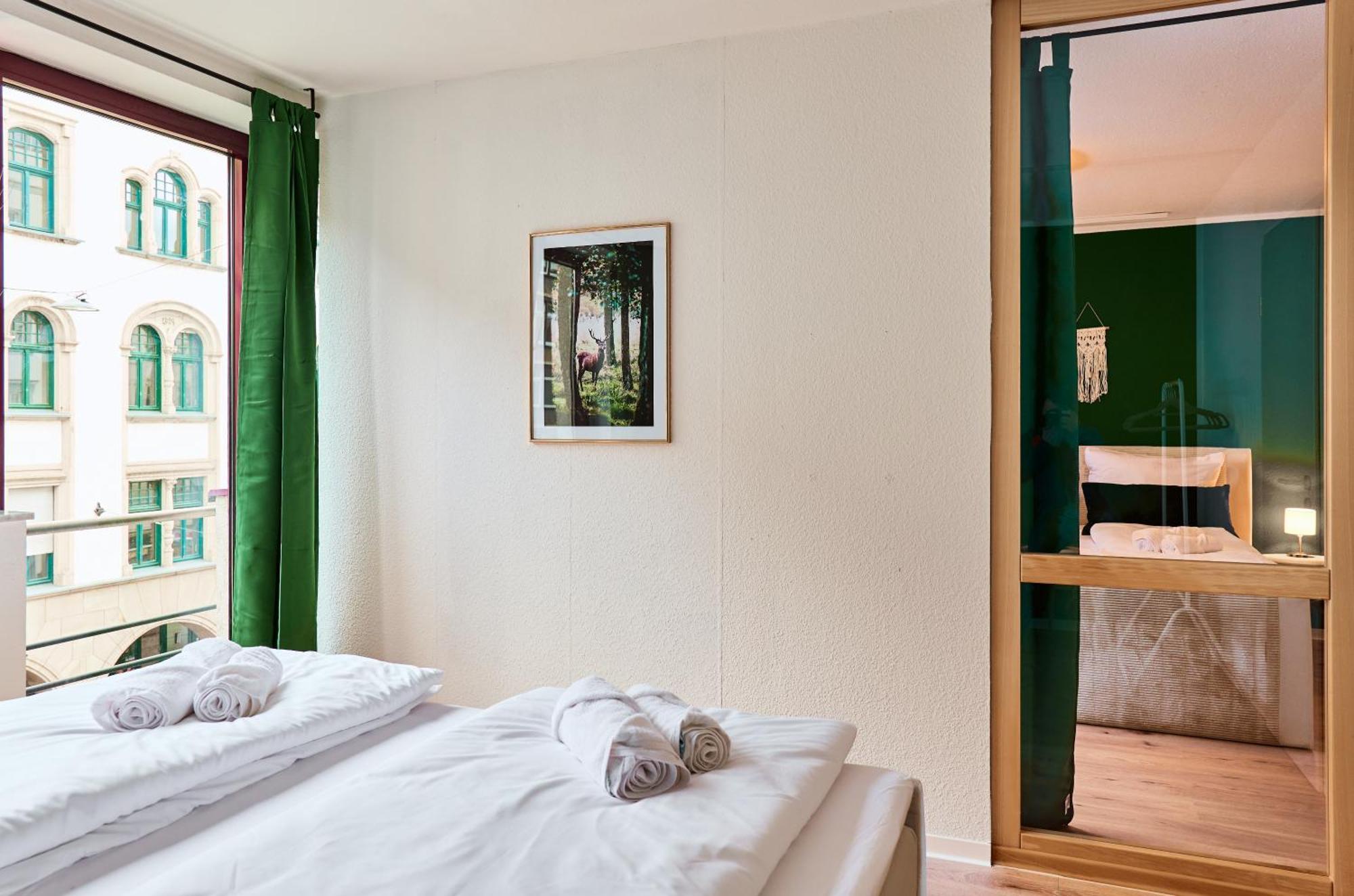 Stylisches Apartment I Fahrstuhl I Bahnhofsnah Erfurt Esterno foto