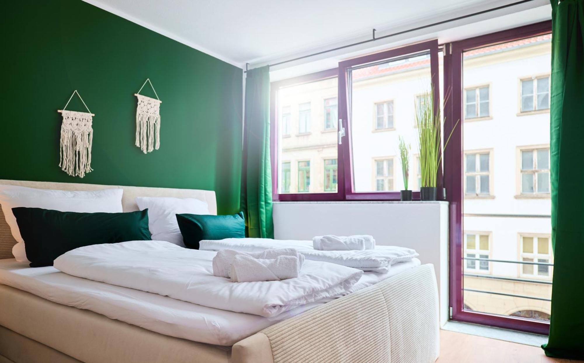 Stylisches Apartment I Fahrstuhl I Bahnhofsnah Erfurt Esterno foto