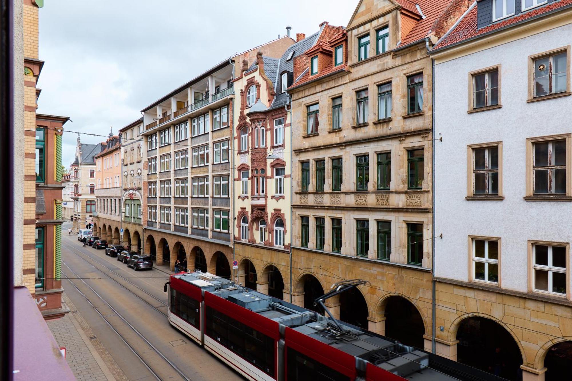 Stylisches Apartment I Fahrstuhl I Bahnhofsnah Erfurt Esterno foto